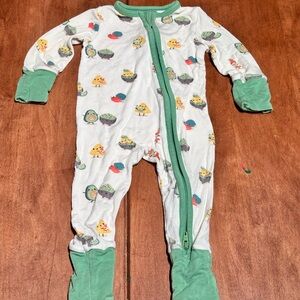Angel Dear Bamboo “Chips and Dip” Footie - 0-3M